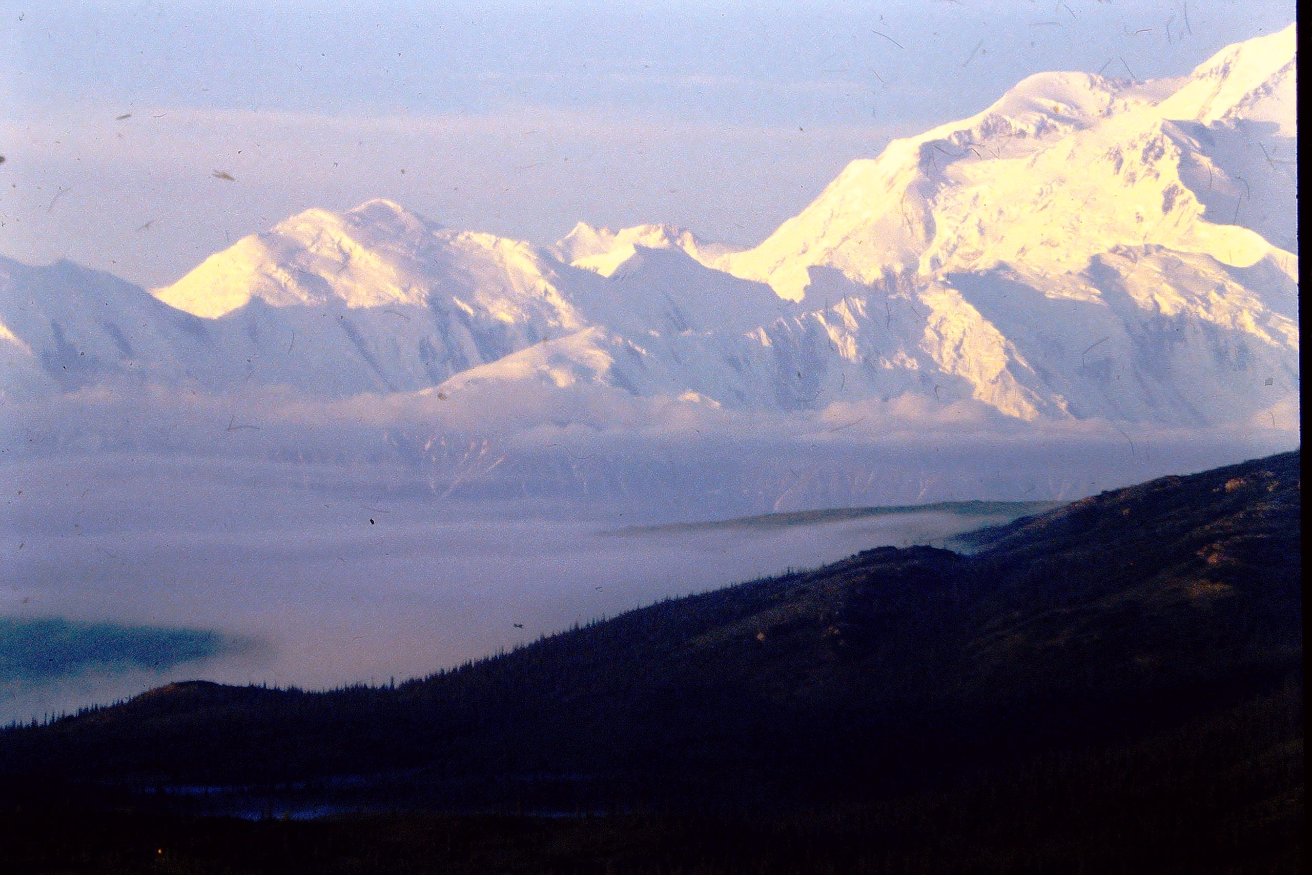 Denali with clouds - insure the trip